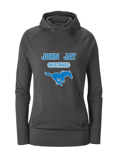 John Jay Mustangs Mascot #3 Women's Hoodie