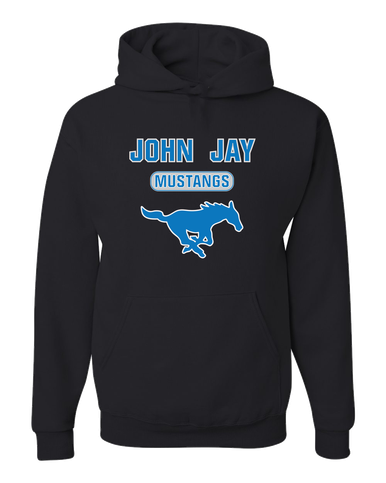 John Jay Mustangs Mascot #3 Men's Premium Hoodie