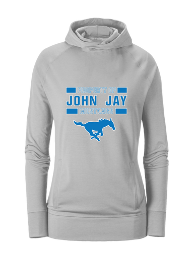 John Jay Mustangs Property Of Women's Hoodie