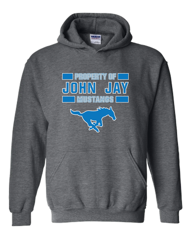 John Jay Mustangs Property Of Men's Hoodie