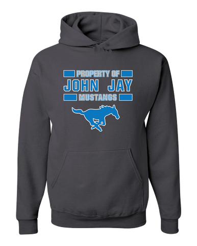 John Jay Mustangs Property Of Men's Premium Hoodie