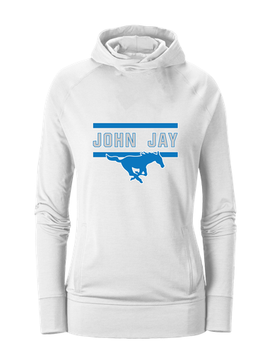 John Jay Mustangs Mascot #4 Women's Hoodie