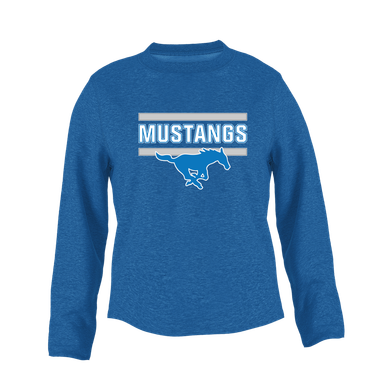 John Jay Mustangs Mascot #5 Women's Sweatshirt