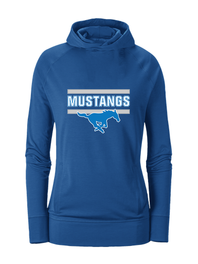 John Jay Mustangs Mascot #5 Women's Hoodie