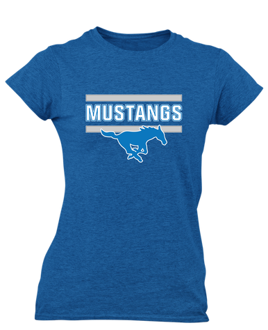 John Jay Mustangs Mascot #5 Women's Premium SS T-Shirt
