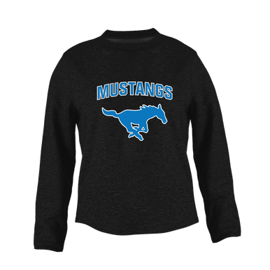 John Jay Mustangs Mascot #6 Women's Sweatshirt
