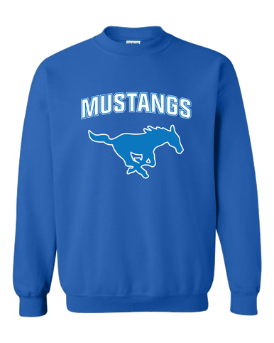 John Jay Mustangs Mascot #6 Men's Sweatshirt