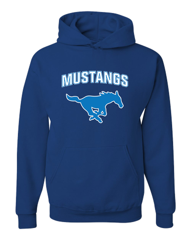 John Jay Mustangs Mascot #6 Men's Premium Hoodie