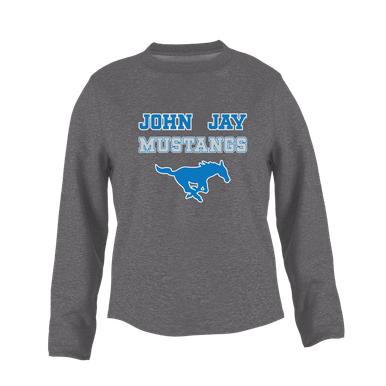 John Jay Mustangs Spirit Women's Sweatshirt