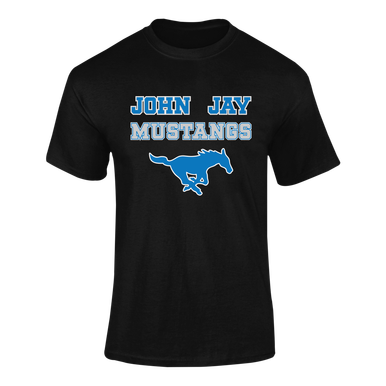 John Jay Mustangs Spirit Men's Premium SS T-Shirt