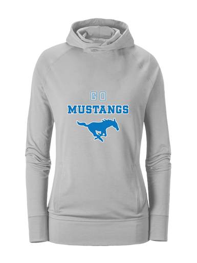 John Jay Mustangs Go Team Women's Hoodie