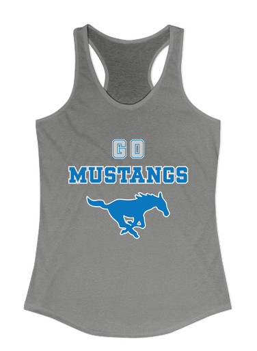 John Jay Mustangs Go Team Women's Tank Top