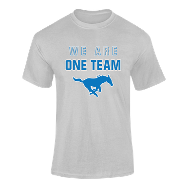 John Jay Mustangs We Are One Team Men's Premium SS T-Shirt