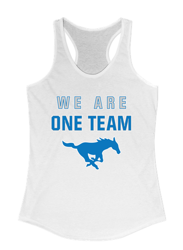 John Jay Mustangs We Are One Team Women's Tank Top