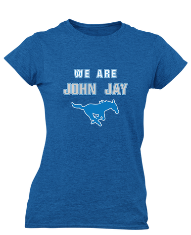 John Jay Mustangs We Are Women's Premium SS T-Shirt