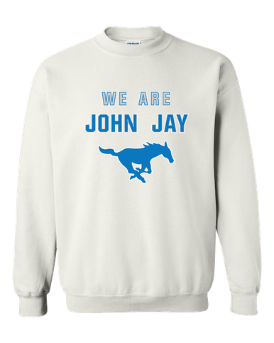 John Jay Mustangs We Are Men's Sweatshirt