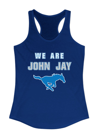 John Jay Mustangs We Are Women's Tank Top
