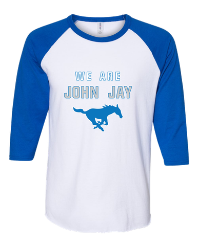 John Jay Mustangs We Are Women's Baseball T-Shirt