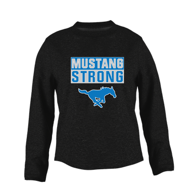 John Jay Mustangs Strong #1 Women's Sweatshirt