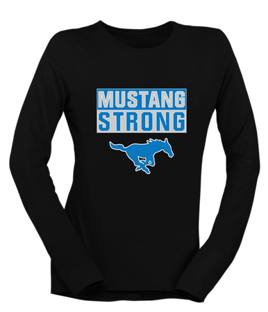 John Jay Mustangs Strong #1 Women's Premium LS T-Shirt