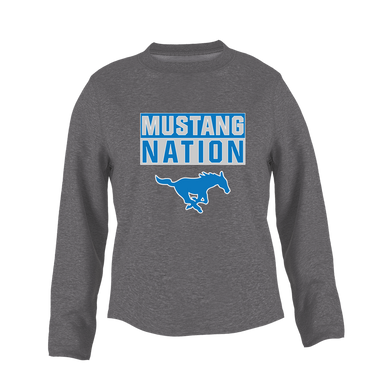 John Jay Mustangs Nation #1 Women's Sweatshirt