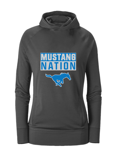 John Jay Mustangs Nation #1 Women's Hoodie