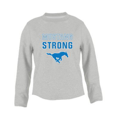 John Jay Mustangs Strong #2 Women's Sweatshirt