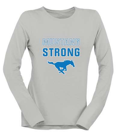 John Jay Mustangs Strong #2 Women's Premium LS T-Shirt
