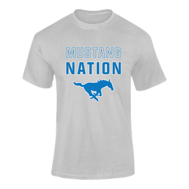 John Jay Mustangs Nation #2 Men's SS T-Shirt