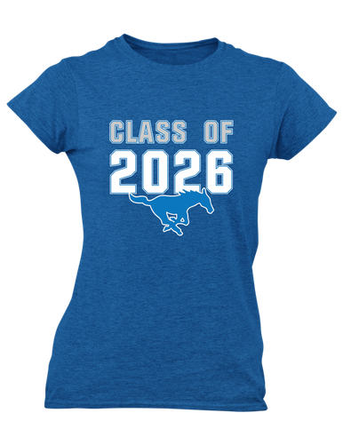 John Jay Mustangs Class of 2026 Women's Premium SS T-Shirt