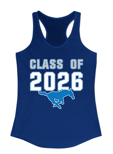 John Jay Mustangs Class of 2026 Women's Tank Top