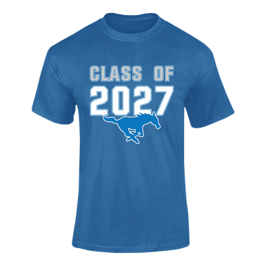 John Jay Mustangs Class of 2027 Men's Premium SS T-Shirt
