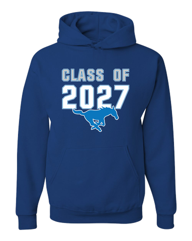 John Jay Mustangs Class of 2027 Men's Premium Hoodie