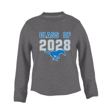 John Jay Mustangs Class of 2028 Women's Sweatshirt