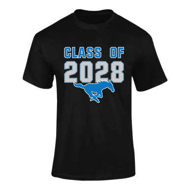 John Jay Mustangs Class of 2028 Men's SS T-Shirt