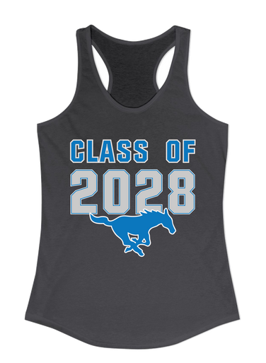 John Jay Mustangs Class of 2028 Women's Tank Top