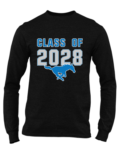 John Jay Mustangs Class of 2028 Men's Premium LS T-Shirt