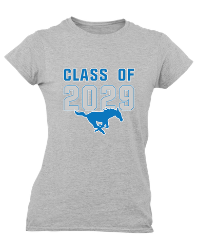 John Jay Mustangs Class of 2029 Women's SS T-Shirt