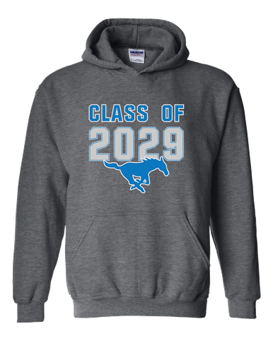 John Jay Mustangs Class of 2029 Men's Hoodie
