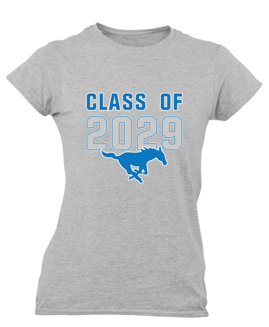 John Jay Mustangs Class of 2029 Women's Premium SS T-Shirt