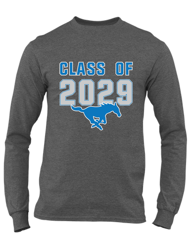 John Jay Mustangs Class of 2029 Men's Premium LS T-Shirt