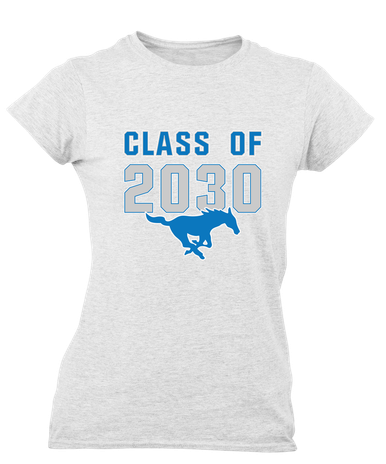 John Jay Mustangs Class of 2030 Women's Premium SS T-Shirt