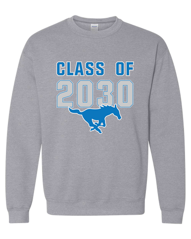 John Jay Mustangs Class of 2030 Men's Sweatshirt