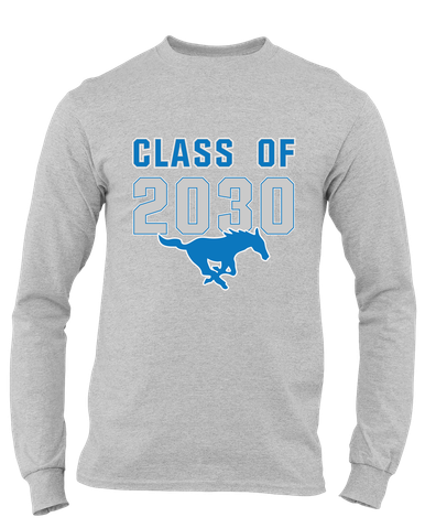 John Jay Mustangs Class of 2030 Men's Premium LS T-Shirt