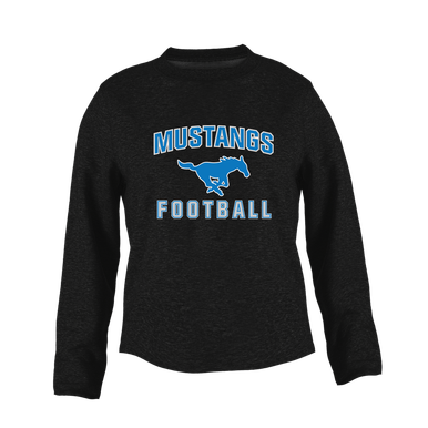 John Jay Mustangs Football #1 Women's Sweatshirt