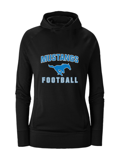 John Jay Mustangs Football #1 Women's Hoodie