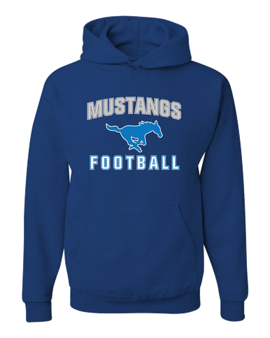 John Jay Mustangs Football #1 Men's Premium Hoodie