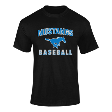 John Jay Mustangs Baseball #1 Men's SS T-Shirt