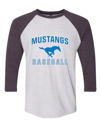 John Jay Mustangs Baseball #1 Women's Baseball T-Shirt