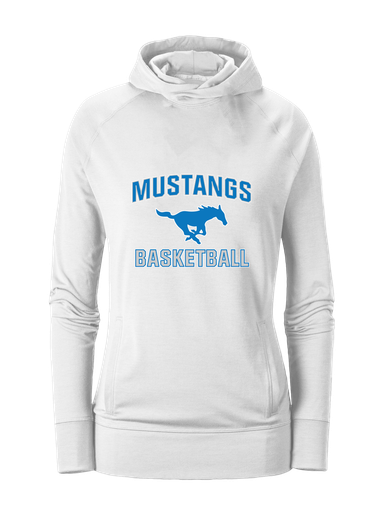 John Jay Mustangs Basketball #1 Women's Hoodie